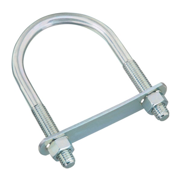 National Hardware Round UBolt, 1/2", 51/2 in Inside Ht, 3 in Inside